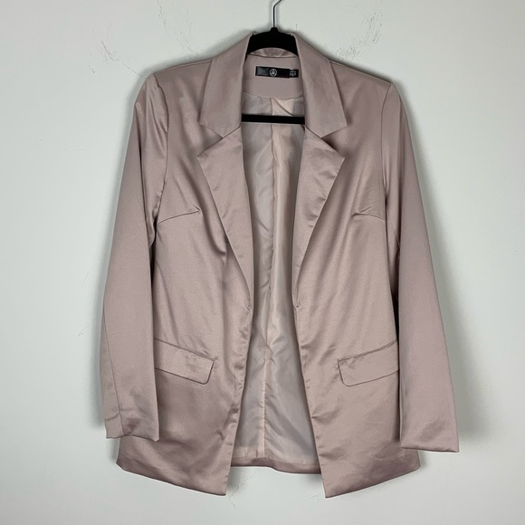 Missguided Jackets & Blazers - Missguided Blush Pink Blazer
